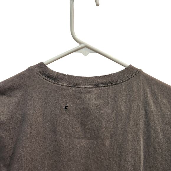 H&M Divided Kurt Cobain Nirvana Graphic Tee Gray Grunge Y2K Band Shirt Small - Picture 5 of 7